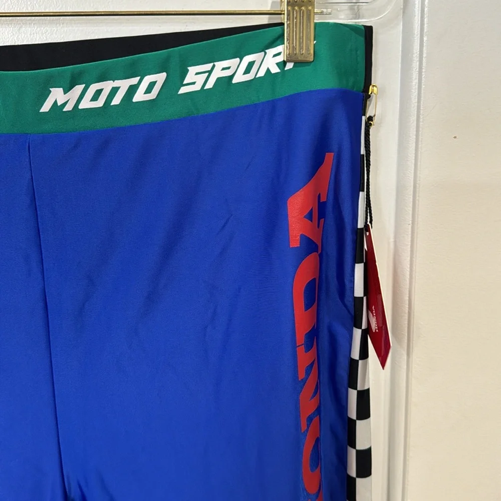 *NEW* FOREVER 21 PLUS HONDA MOTORSPORTS RACING LEGGINGS 2X - Picture 5 of 9